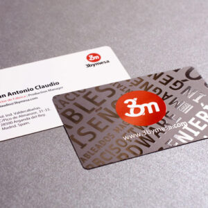 Kabartma Laklı Kartvizit - Görsel 3