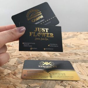 Varak Baskılı Kartvizit - Görsel 4