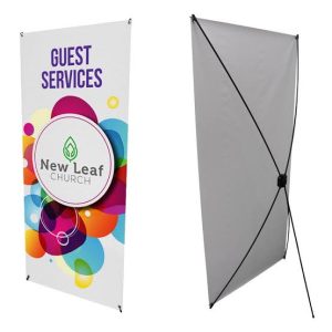 X BANNER 80 CM - Görsel 3